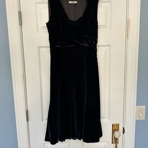 PRADA navy velvet dress- Size 44